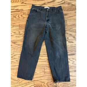 Route 66 Jeans Men's 36x30* Relaxed Fit Straight Leg Black Wash Denim Cotton